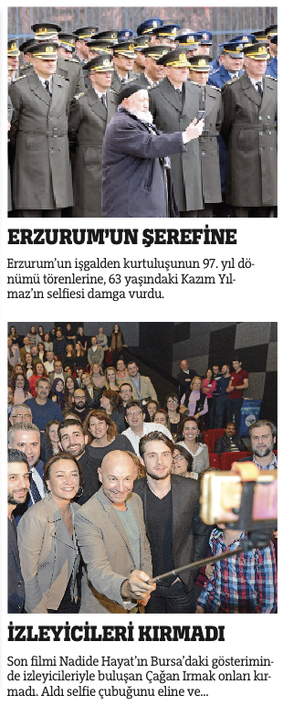2015’in en iyi selfieleri